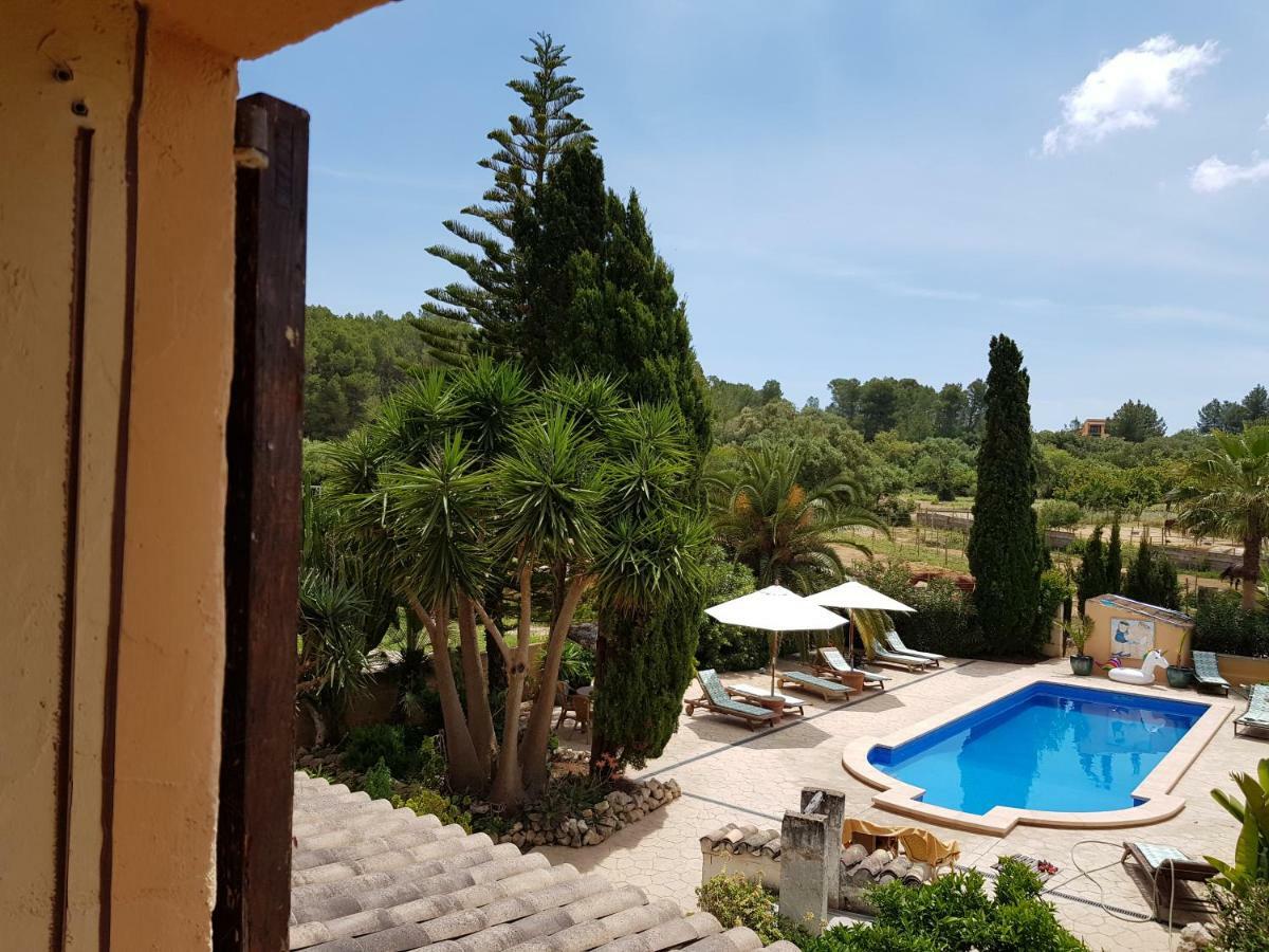 Hotel Finca Caballo Blanco Montuïri Exterior foto